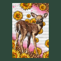 Western Cute Baby Deer Fawn Zipper Hoodie | Teevron