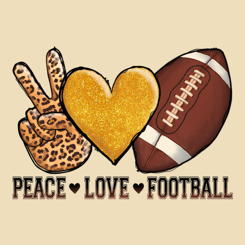 Peace Love Football Revize Premium Hoodie by AdoDesignShop | Teevron