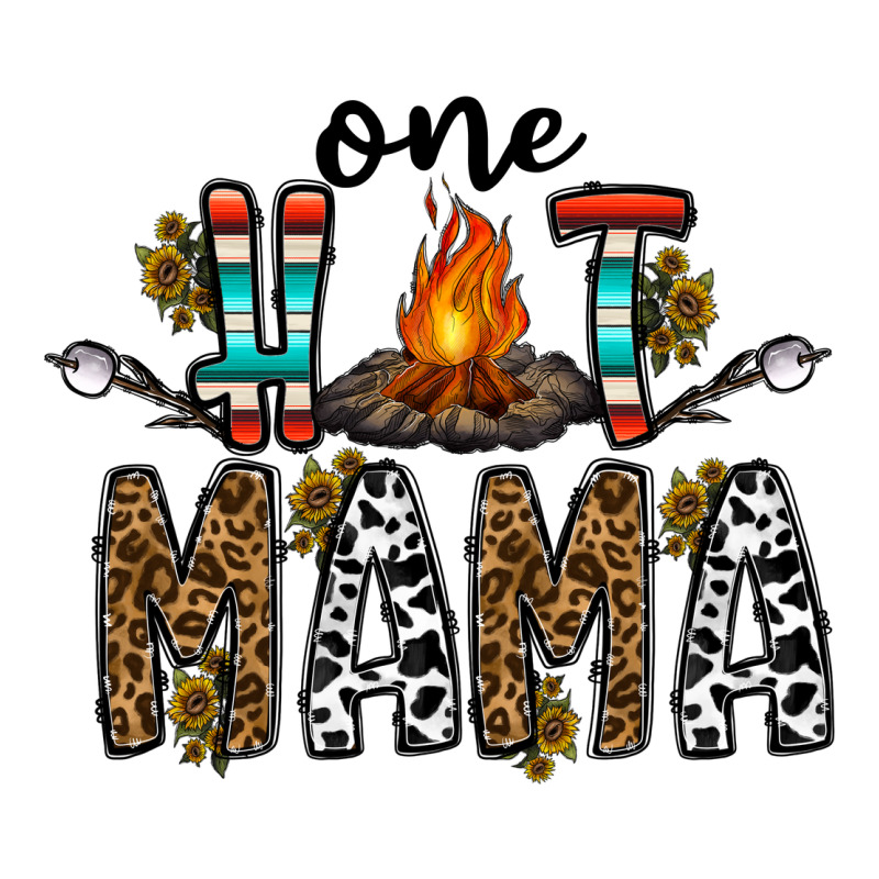 One Hot Mama Urban Heavy Tee by CowhideDigitalArt | Teevron