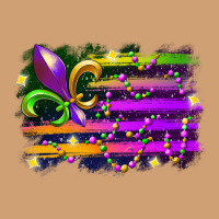 Mardi Gras Flag Vintage Tee | Teevron