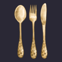 Spoon Fork Knife Fa Element Vintage Tee | Teevron