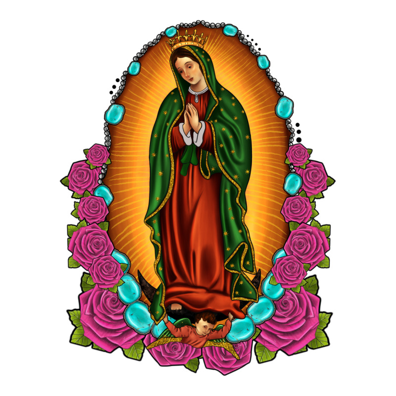 Our Lady Of Guadalupe Long Sleeve Tee by JahusDesignShop | Teevron