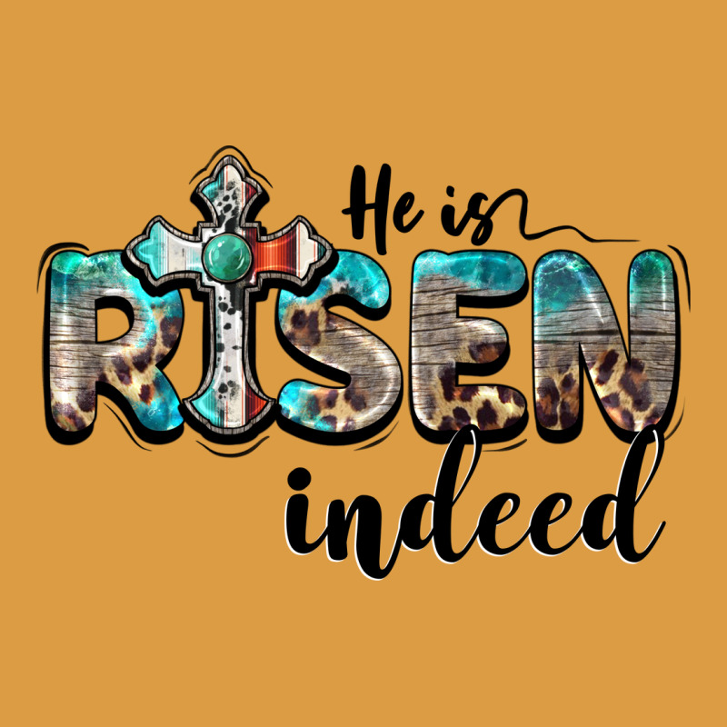 He Is Risen Indeed Urban Heavy Tee by BarkalooDesign | Teevron