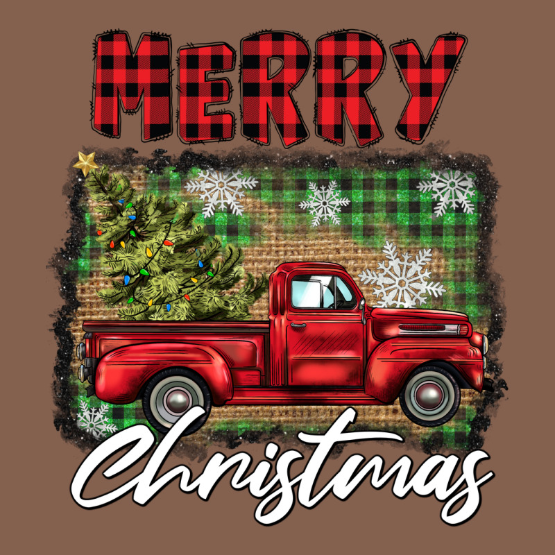 Merry Christmas Truck Zipper Hoodie by BarkalooDesign | Teevron