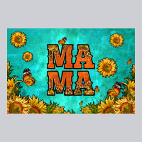 Sunflowers Mama Skinny Metal Can Holder Heavyweight Sweatshirt | Teevron