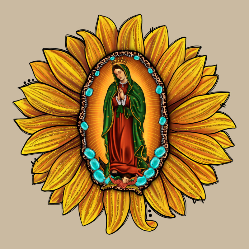 Our Lady Of Guadalupe Sunflower Long Sleeve Tee by JahusDesignShop | Teevron