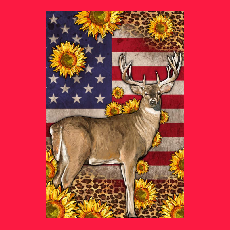 Western American Deer Zipper Hoodie by LillyAllenDesigns | Teevron