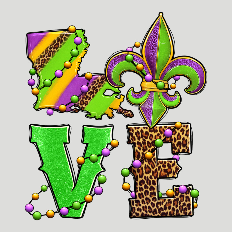 Love Mardi Gras Zipper Hoodie by Jasminsmagicworld | Teevron