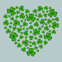 Shamrock Heart Heavy Core Tee | Teevron