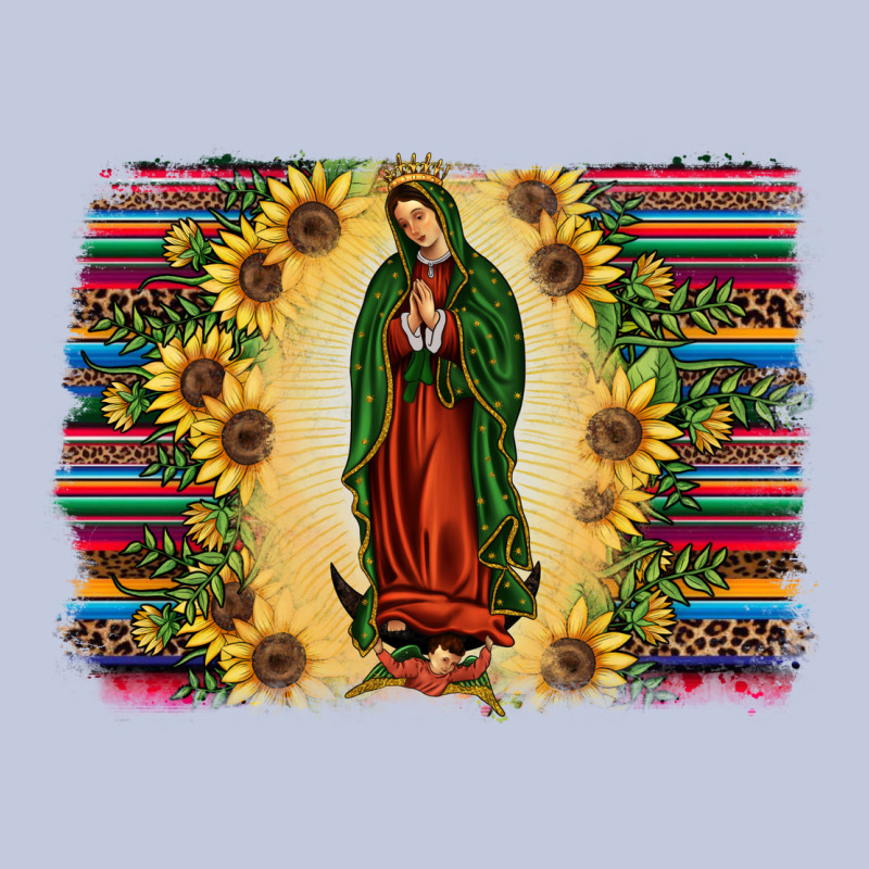 Serape Our Lady Of Guadalupe Long Sleeve Tee by JahusDesignShop | Teevron
