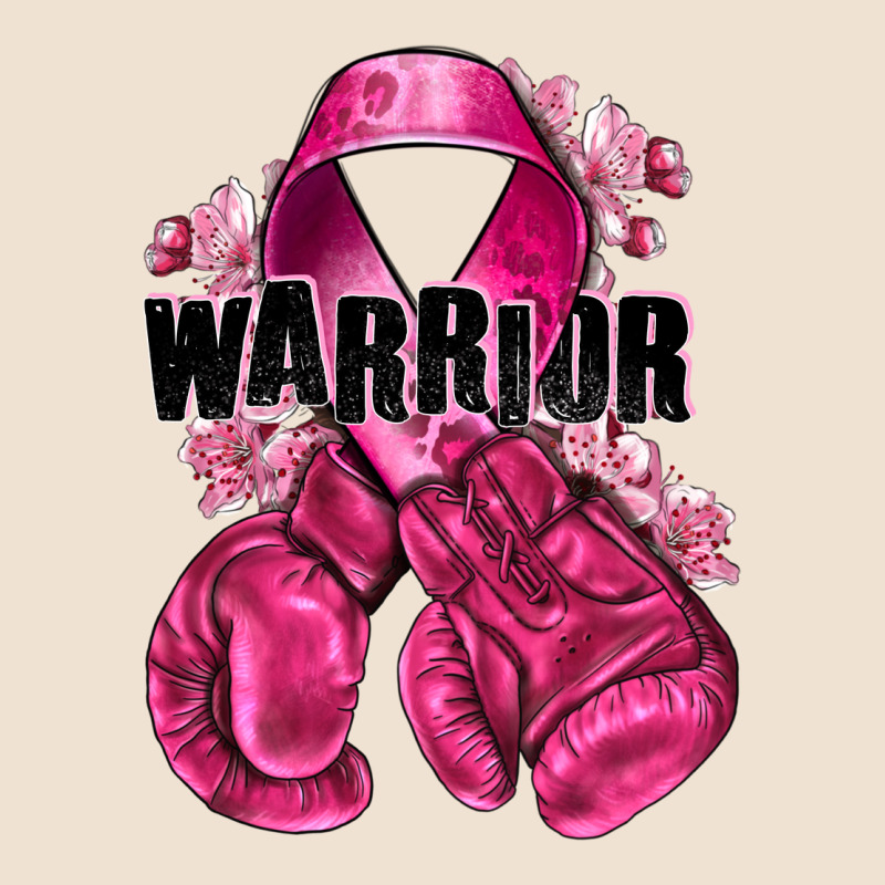 Warrior Breast Cancer With Boxing Gloves Urban Hoodie by NancyCooperArtShop | Teevron