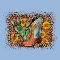 Cowboy Boots Cactus Leopard Premium Hoodie | Teevron