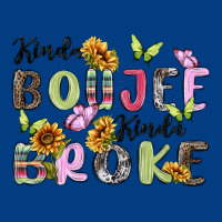 Kinda Boujee Kinda Broke Premium Sweatshirt | Teevron