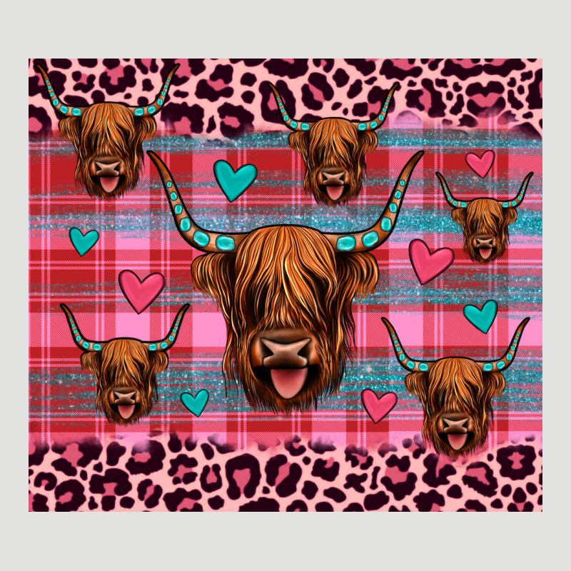 Highland Cow Valentines Classic Tee by JahusDesignShop | Teevron