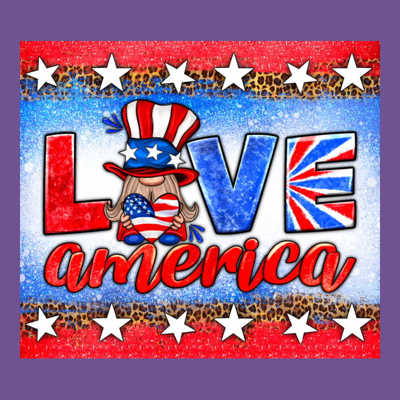 Love America Gnome Vintage Tee by HRA Design Shop | Teevron