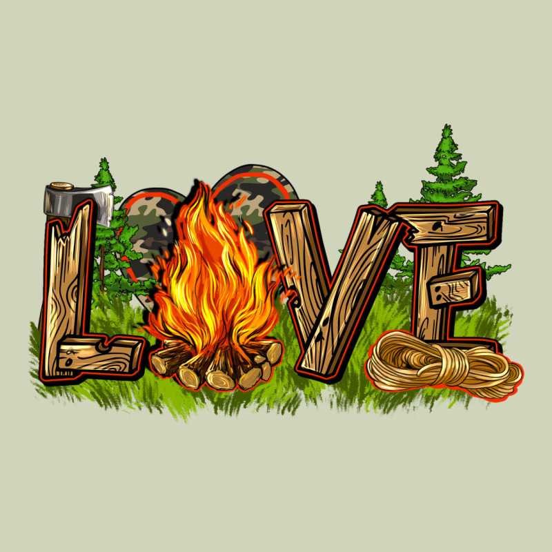 Camping Love Heavyweight Hoodie by NancyCooperArtShop | Teevron
