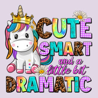 Cute Smart And A Little Bit Dramatic Unicorn Classic Tee | Teevron