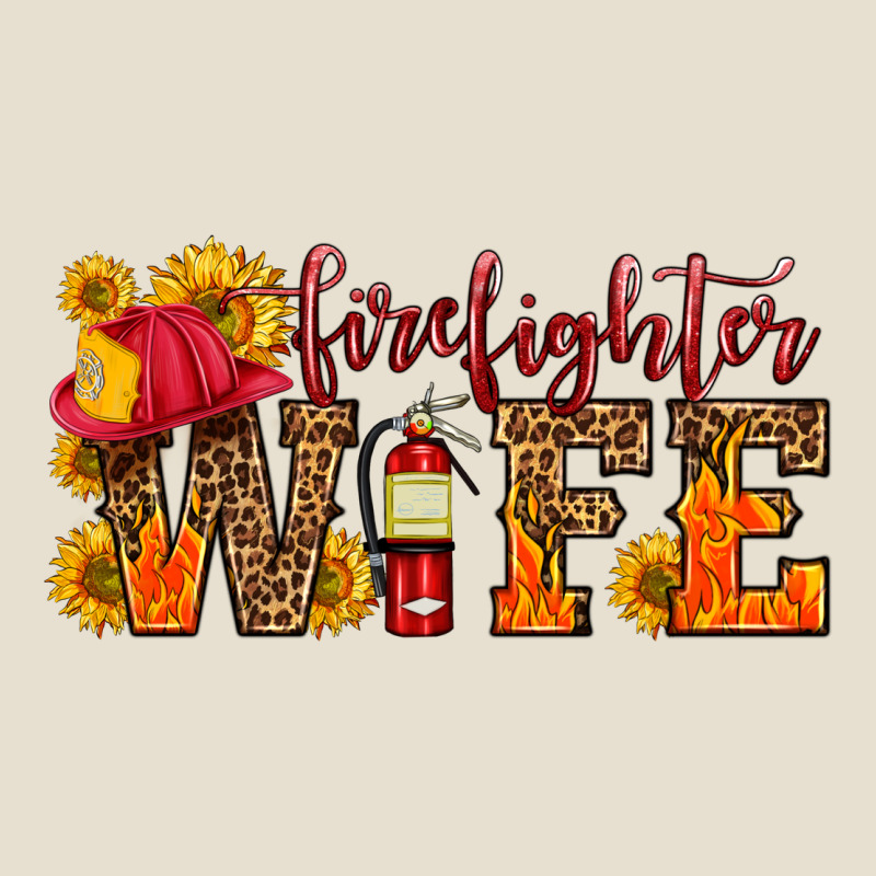 Firefighter Wife With Hat Sunflowers Urban Heavy Tee by HRA Design Shop | Teevron