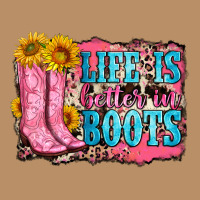 Life Is Better In Boots Vintage Hoodie | Teevron