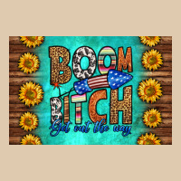 Boom Bitch Get Out The Way Skinny Metal Can Holder Heavyweight Sweatshirt | Teevron