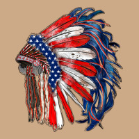 American Flag Indian Headdress Vintage Hoodie | Teevron