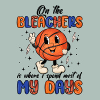 On The Bleachers Is Where I Spend Most Of My Days Heavyweight Hoodie | Teevron
