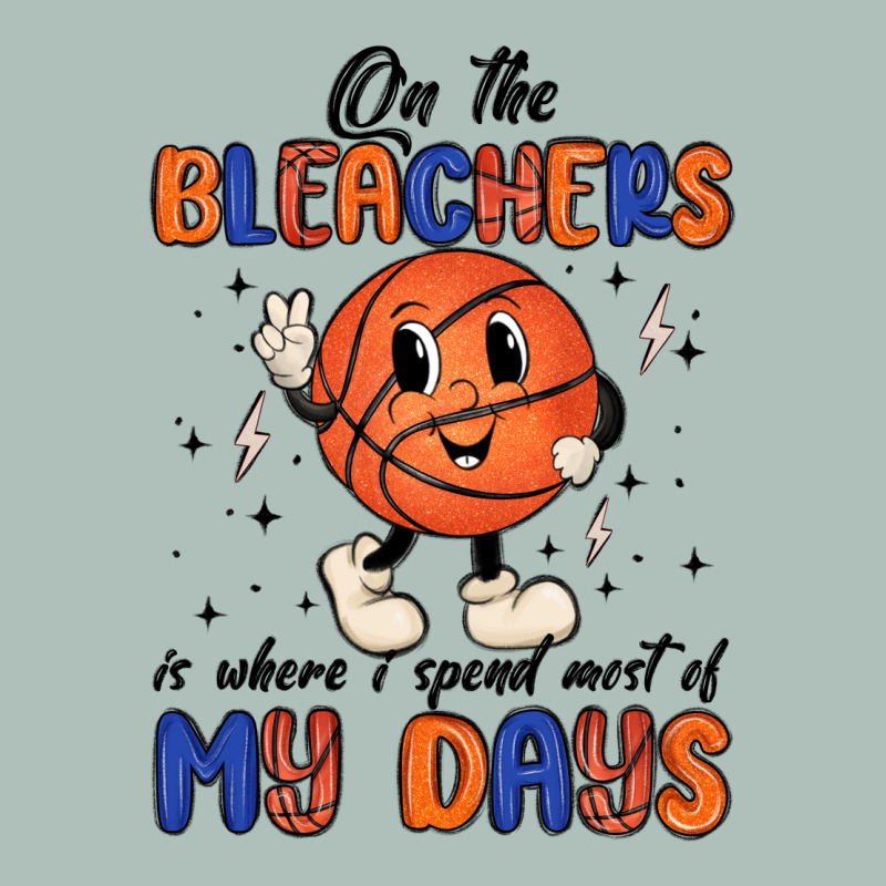 On The Bleachers Is Where I Spend Most Of My Days Heavyweight Hoodie by MaliasSmallBusiness | Teevron