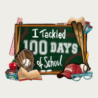 I Tacked 100 Days School Baseball Zipper Hoodie | Teevron