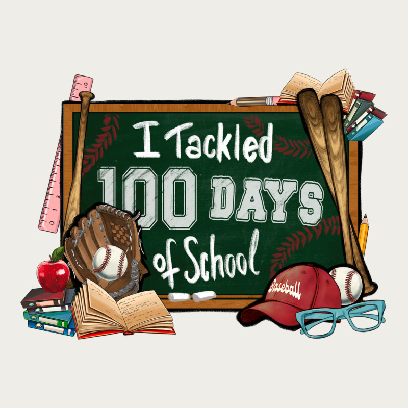 I Tacked 100 Days School Baseball Zipper Hoodie by NancyCooperArtShop | Teevron