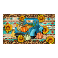 Fall truck sunflowers | Teevron