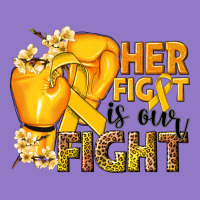 Her Fight Is Our Fight Childhood Cancer Yellow Urban Hoodie | Teevron