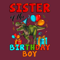 Sister Of The Birthday Boy T Rex Long Sleeve Tee | Teevron
