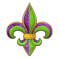mardi gras fleur de lis leopard | Teevron