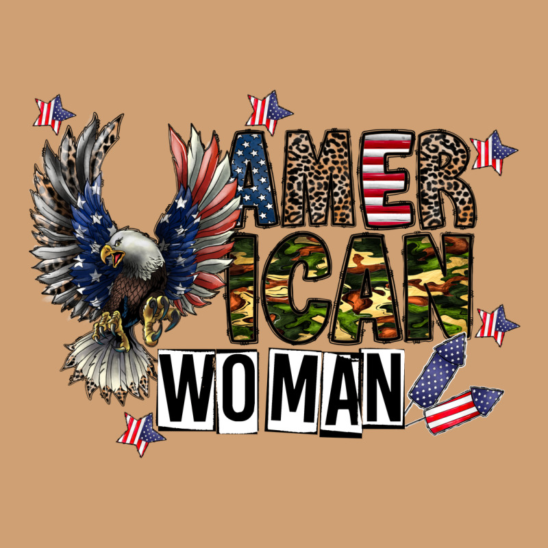 American Woman Vintage Tee by CowhideDigitalArt | Teevron