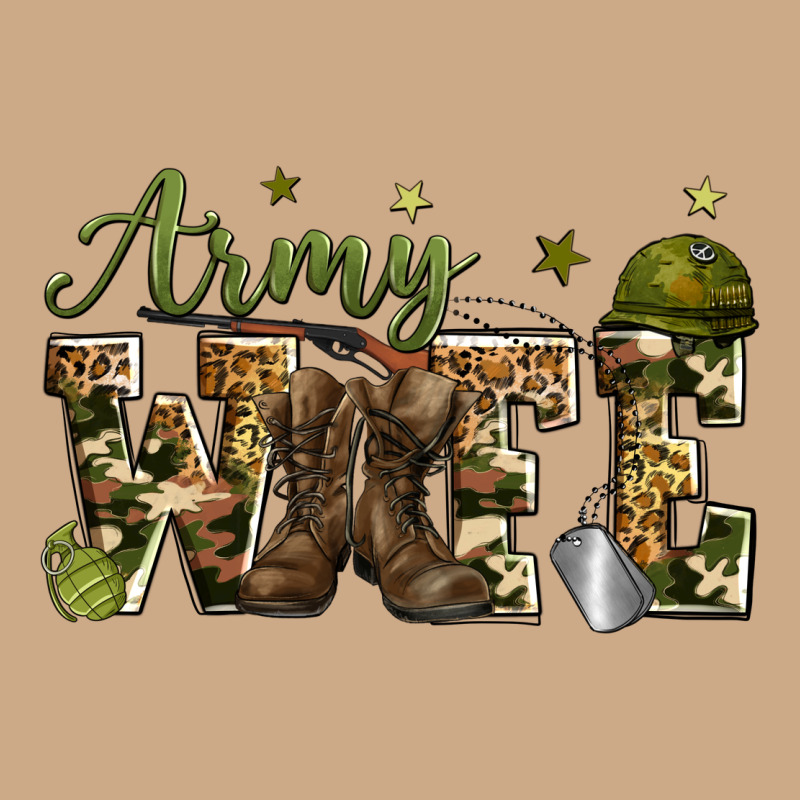 Army Wife Vintage Hoodie by Zillion Design Studio | Teevron