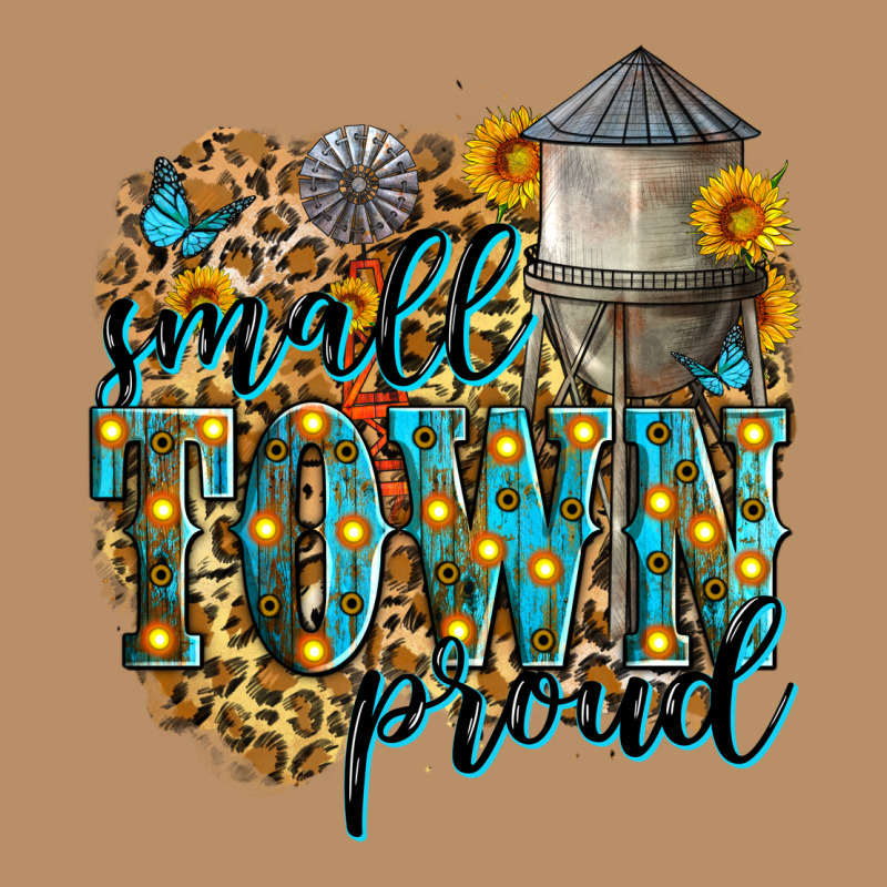 Small Town Proud Vintage Hoodie by Zillion Design Studio | Teevron