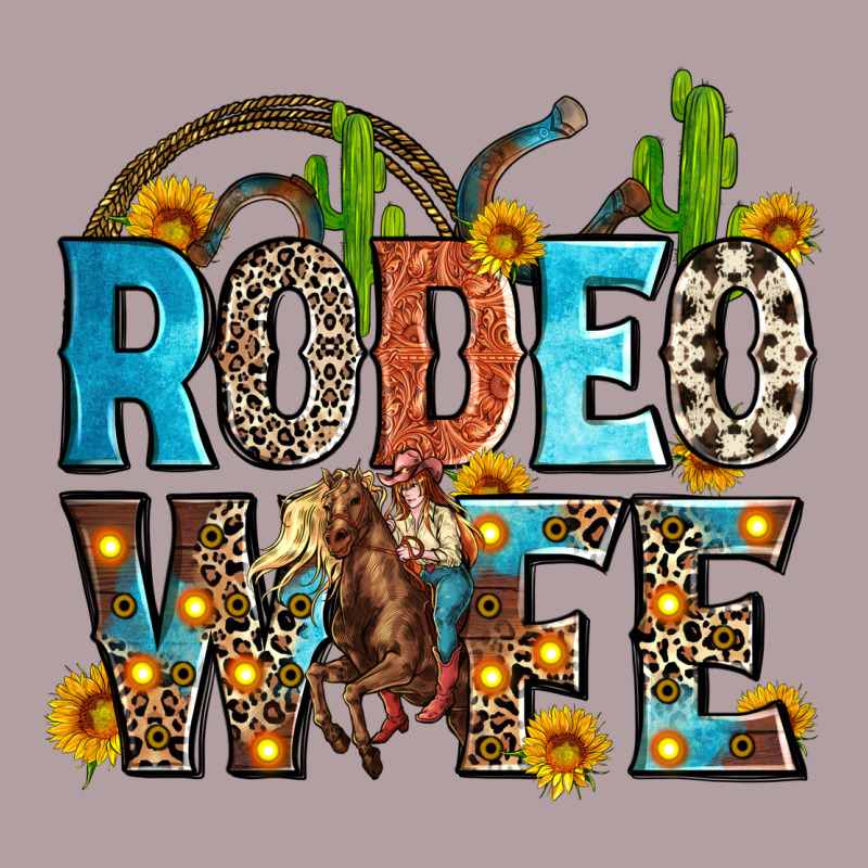 Rodeo Wife Vintage Hoodie by Zillion Design Studio | Teevron