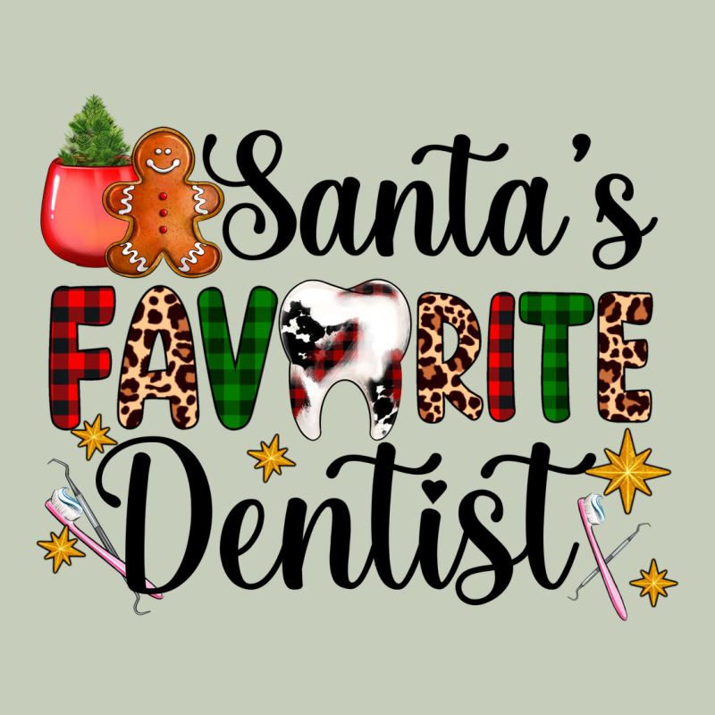 Santa's Favorite Dentist Long Sleeve Tee by AdoDesignShop | Teevron