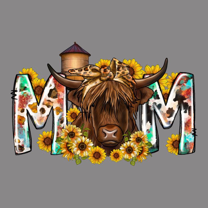 Mom Highland Cow Vintage Tee by RacoonDesign | Teevron
