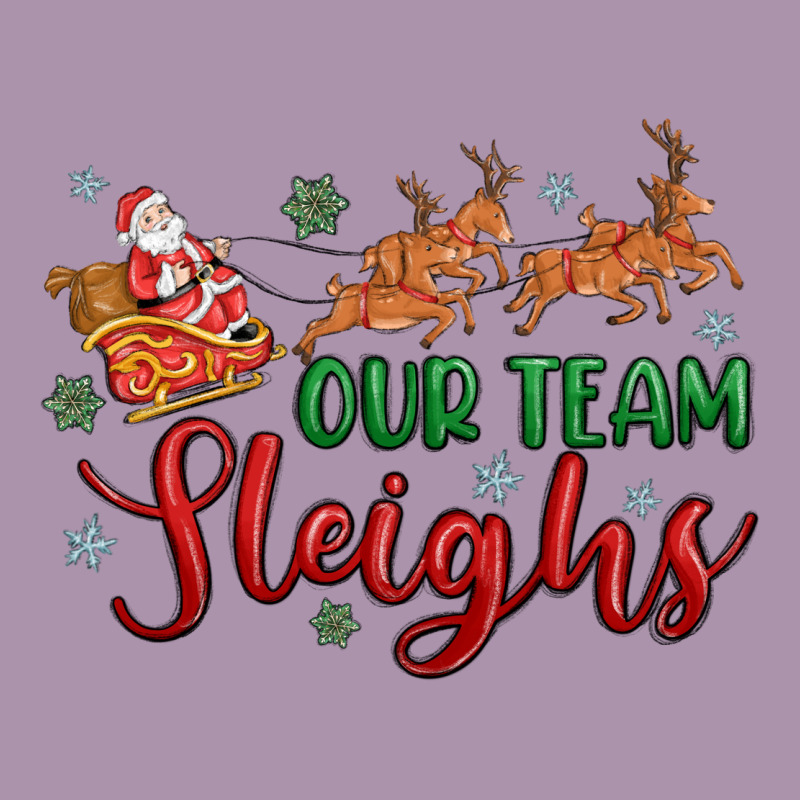 Our Team Sleigh Heavyweight Hoodie by MaliasSmallBusiness | Teevron