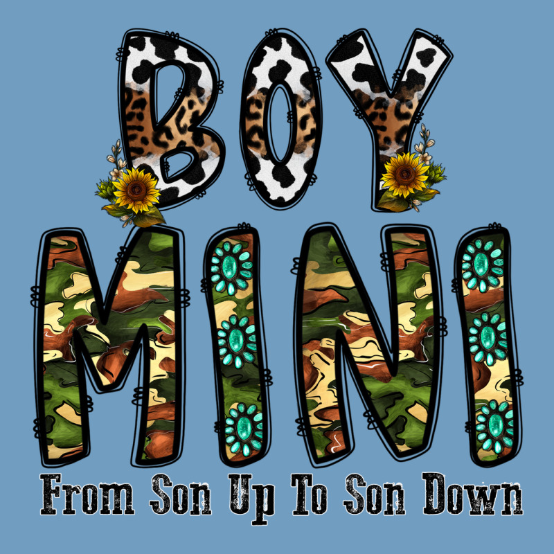 Boy Mini From Son Up To Son Down Urban Heavy Tee by CowhideDigitalArt | Teevron