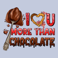 I Love You More Than Chocolate Long Sleeve Tee | Teevron