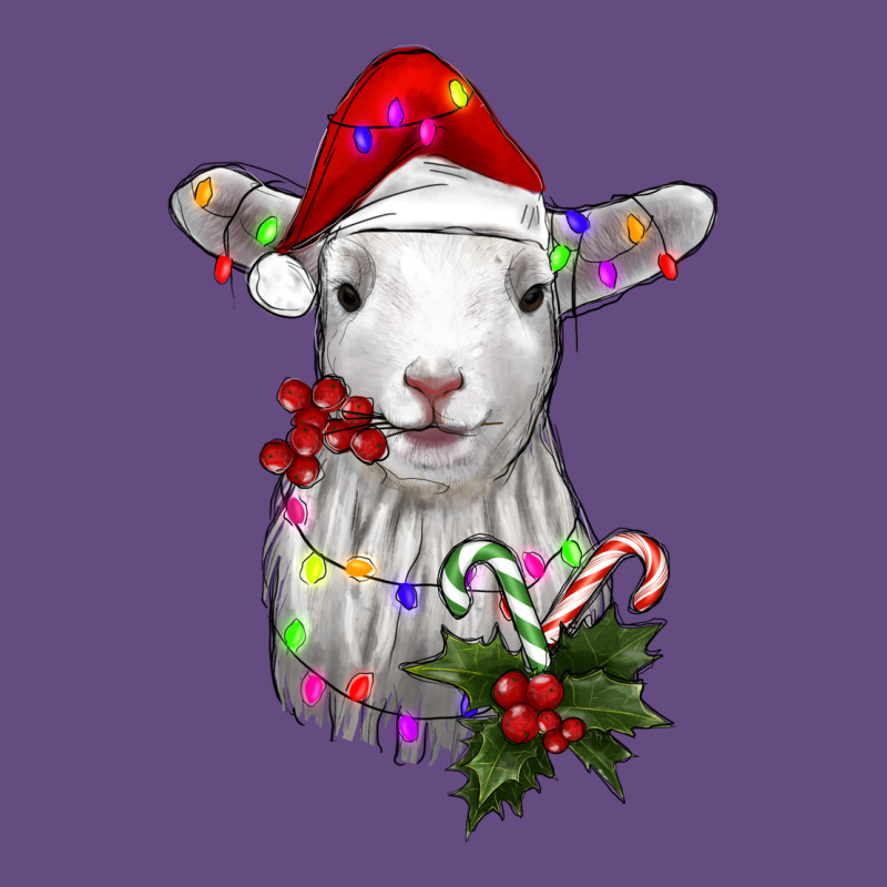 Christmas Baby Sheep Vintage Hoodie by RanaPortraitStore | Teevron