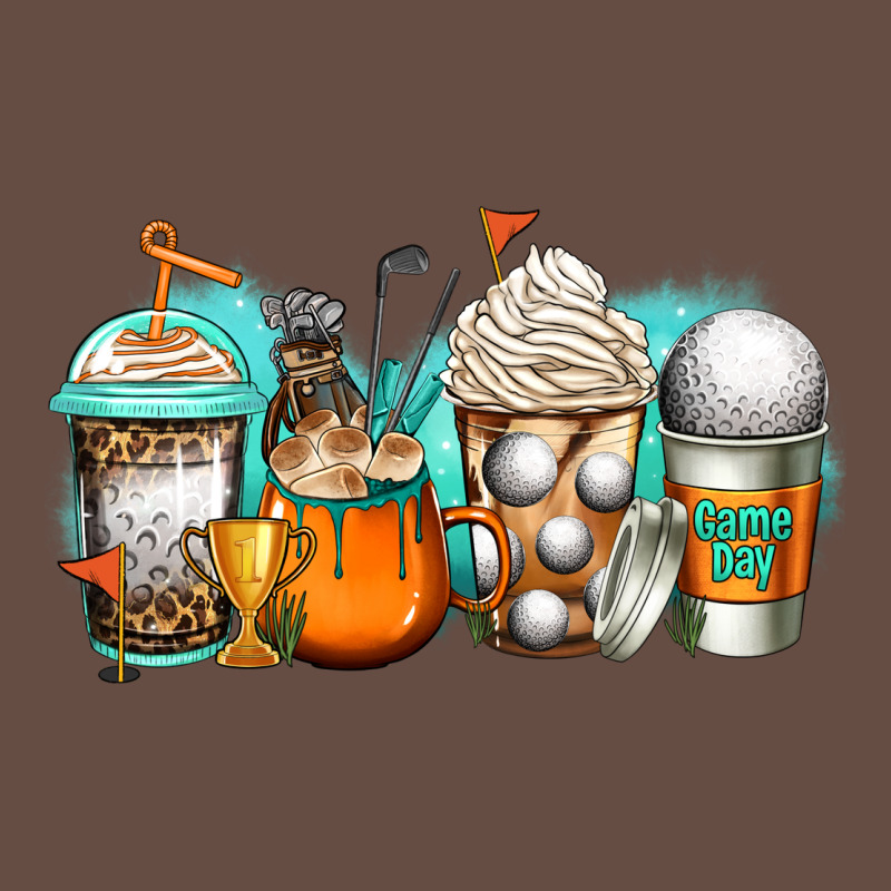 Golf Coffee Cups Long Sleeve Tee by Jasminsmagicworld | Teevron