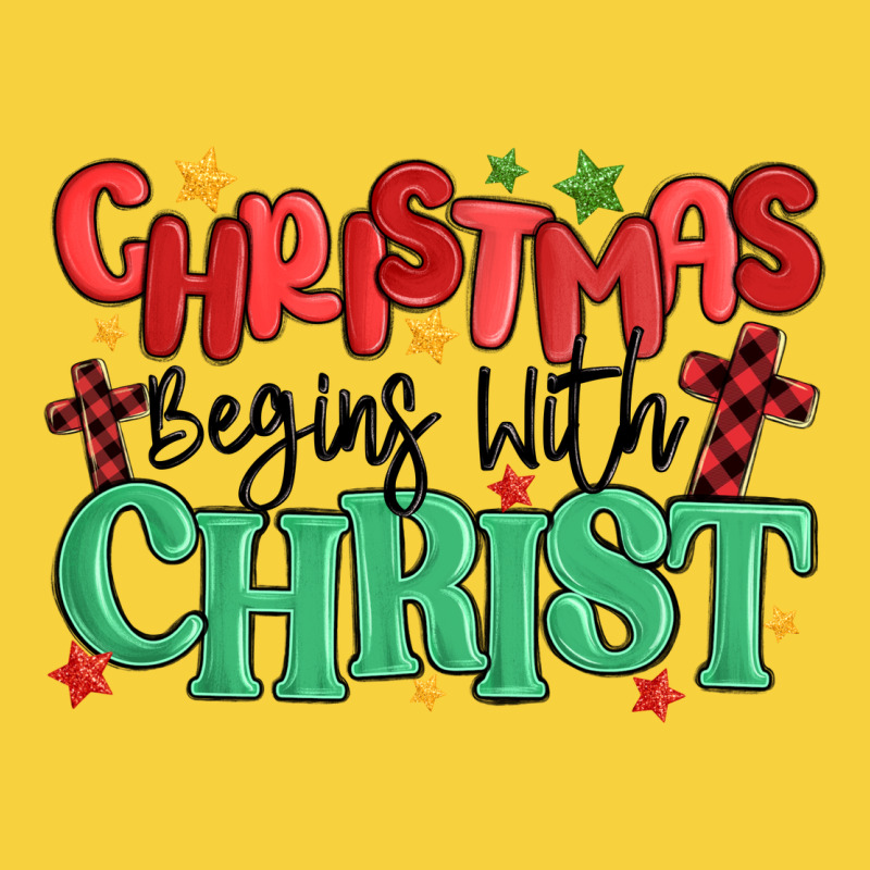 Christmas Begins With Christ Premium Sweatshirt by MaliasSmallBusiness | Teevron
