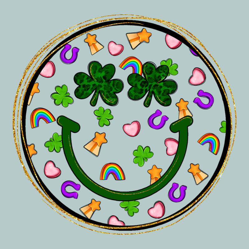 St Patrick S Day Smiley Face Heavy Core Tee by Artiststas | Teevron
