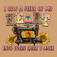 I Sew A Piece Of My Heart Into Every Quilt I Make Vintage Tee | Teevron
