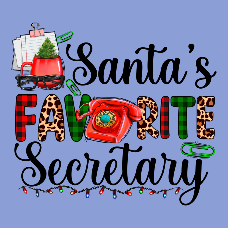 Santa's Favorite Secretary Long Sleeve Tee by AdoDesignShop | Teevron