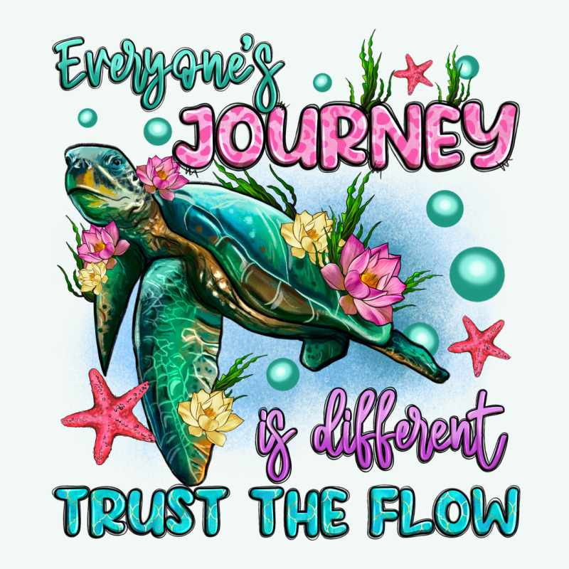 Everyone's Journey Is Different Trust The Flow Premium Hoodie by Artiststas | Teevron