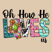 Oh How He Loves Us Heavyweight Sweatshirt | Teevron